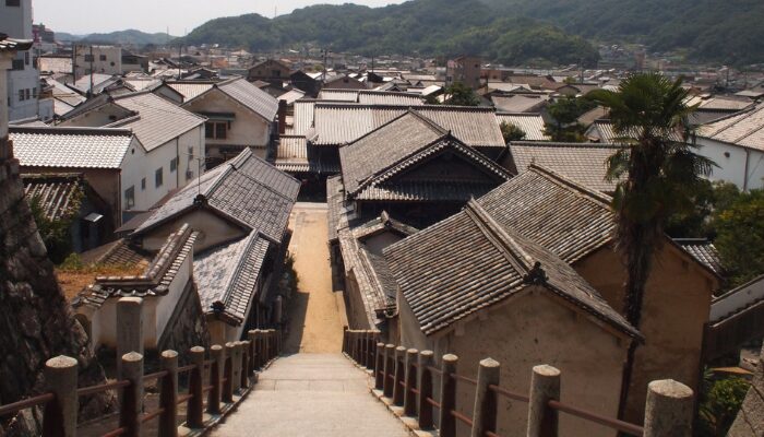 竹原の古い町並み